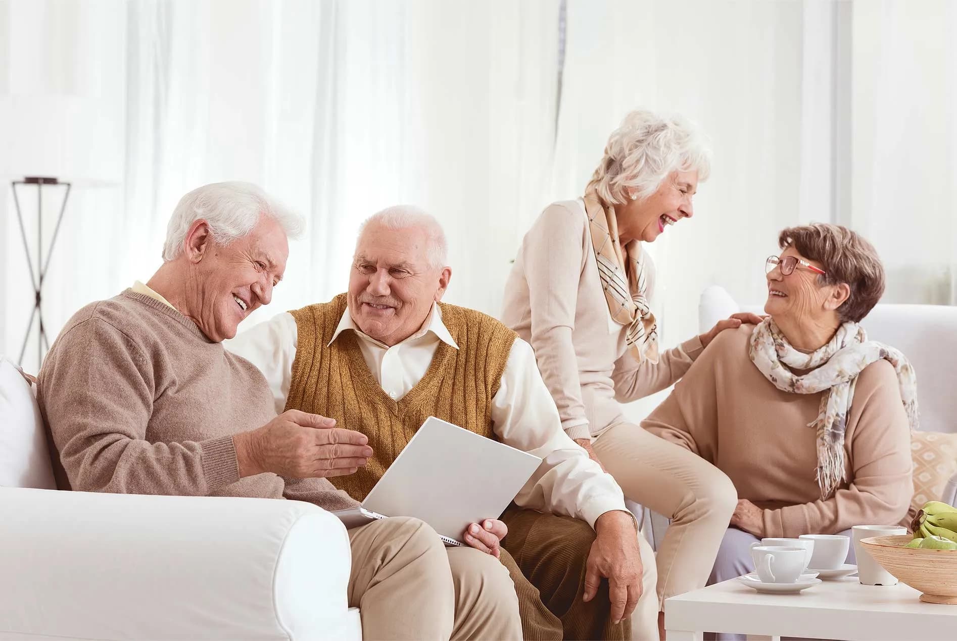 Elderly care background