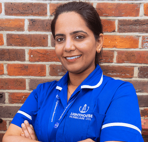 Lighthouse Homecare staff member